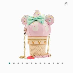 Minnie Soft Serve Crossbody Purse by Loungefly